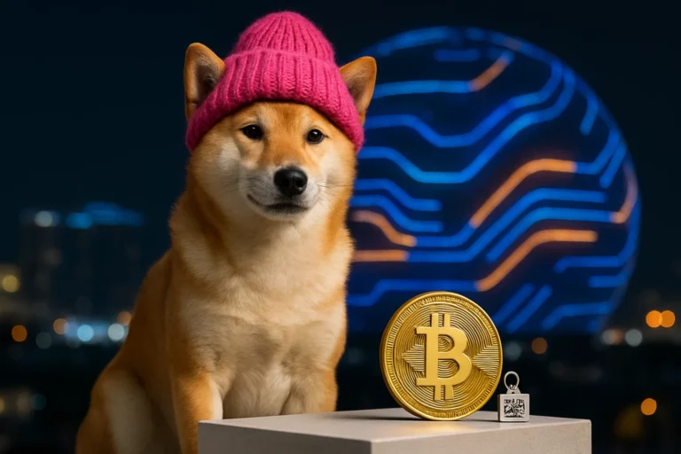 A moeda do chapéu de cachorro $WIF 