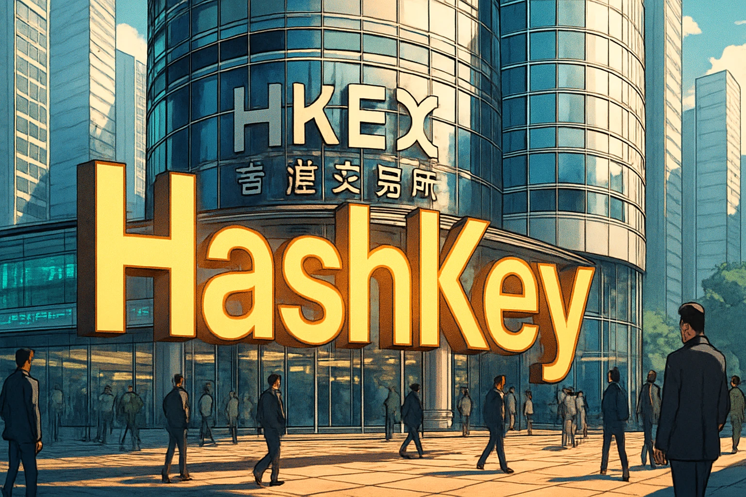 A bolsa de conformidade de Hong Kong, HashKey Holdings, está oficialmente listada na Bolsa de Valores de Hong Kong