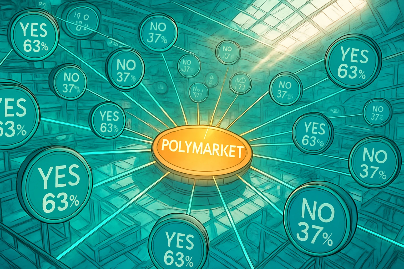 Como obter retornos anualizados de 40% através da arbitragem Polymarket?